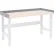 Global Industrial™ Back and End Stops For Workbench Top - 96"W x 36"D x 3"H - Gray