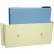 Omnimed® Large Wall Pocket, 17"W x 9-3/4"H, Beige Powder Coated