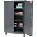 Sandusky® Heavy Duty Mobile Storage Cabinet, 22 Gauge, 46"W x 24"D x 78"H, Charcoal
