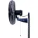 Global Industrial™ 24" Deluxe Oscillating Wall Mount Fan, 3 Speed, 8,650 CFM, 1/2 HP