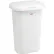 Rubbermaid® Liner Lock™ Spring Top™ Wastebasket 5l58 52 Qt, White