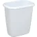 Rubbermaid® Vanity Wastebasket 2958 14 Quart, White