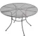 Global Industrial™ 48" Round Outdoor Café Table, Steel Mesh, Gray