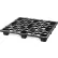 Nestable Automotive Open Deck Pallet, Plastic, 4-Way Entry, 48" x 45", 5000 Lb Static Cap, Black