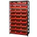 Quantum MSU-531 Steel Shelving With 27 Magnum Giant Hopper Bins Red, 18x42x75