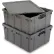LEWISBins Lid RCNO2115-2 For Nest Only Container 21-5/16 x 15-3/16 x 1-5/16 Gray - Pkg Qty 5