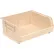 Global Industrial™ Plastic Hang & Stack Bin, 14-3/4"L x 16-3/4"W x 7"H, Beige - Pkg Qty 6