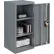 Global Industrial™ Wall Mount Storage Cabinet, 13-3/4"W x 12-3/4"D x 30"H, Assembled Gray