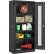 Global Industrial™ Storage Cabinet, Expanded Metal Door, 36"W x 18"D x 78"H, Unassembled, Black