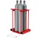 Global Industrial⢠Forkliftable Cylinder storage Caddy, Stationary For 4 Cylinders