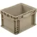 Global Industrial™ Stackable Straight Wall Container, Solid, 12"L x 15"W x 9"H, Gray