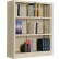 Interion® All Steel Bookcase 36"W x 12"D x 42"H, Putty, 3 Openings