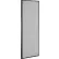 Interion® Office Partition Panel, 24-1/4"W x 60"H, Gray