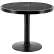 Global Industrial™ 36" Round Outdoor Café Table, 29"H, Expanded Metal, Black