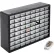 Global Industrial™ Plastic Drawer Parts Cabinet, 64 Drawers, 20"W x 6-1/2"D x 16"H, Black