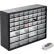 Global Industrial™ Plastic Drawer Parts Cabinet, 44 Drawers, 20"W x 6-1/2"D x 16"H, Black