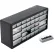 Global Industrial™ Plastic Drawer Parts Cabinet, 30 Drawers, 20"W x 6-1/2"D x 10"H, Black