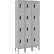 Global Industrial™ 4-Tier 12 Door Digital Locker, 36"W x 15"D x 78"H, Gray, Assembled