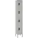 Global Industrial™ 4-Tier 4 Door Digital Locker, 12"W x 15"D x 78"H, Gray, Assembled