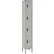 Global Industrial™ 4-Tier 4 Door Digital Locker, 12"W x 18"D x 78"H, Gray, Assembled