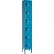 Global Industrial™ 6-Tier 6 Door Digital Locker, 12"W x 12"D x 78"H, Blue, Assembled
