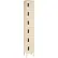 Global Industrial™ 6-Tier 6 Door Digital Locker, 12"W x 15"D x 78"H, Tan, Assembled