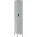 Global Industrial™ 1-Tier 1 Door Digital Locker, 12"W x 18"D x 78"H, Gray, Assembled