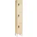 Global Industrial™ 3-Tier 3 Door Digital Locker, 12"W x 15"D x 78"H, Tan, Assembled