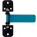 Omnimed® 291831 1-Flag Room ID System, 4"L Aluminum Flag, 1/PK