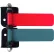 Omnimed® 291832 2-Flag Room ID System, 4"L Aluminum Flags, 1/PK