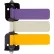 Omnimed® 291833 3-Flag Room ID System, 4"L Aluminum Flags, 1/PK