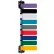 Omnimed® 291839 9-Flag Room ID System, 4"L Aluminum Flags, 1/PK