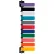 Omnimed® 291841 11-Flag Room ID System, 4"L Aluminum Flags, 1/PK