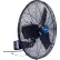 Global Industrial™ 24" Outdoor Rated Oscillating Wall Mount Fan, 2 Speed, 7,700 CFM, 3/10HP