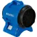 Global Industrial™ 12" Confined Space Blower Fan, Rotomold Plastic, 1 Speed, 2700 CFM, 1 HP