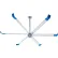 Global Industrial™ 14' HVLS Ceiling Fan, BLDC Motor, 86,097 CFM, 208/240V