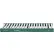 Global Industrial™ 18"W Heavy Duty Gravity Roller Conveyor, 5'L, 3" Roller Centers