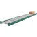 Global Industrial™ 24"W Heavy Duty Gravity Roller Conveyor, 10'L, 6" Roller Centers