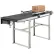 Global Industrial™ 5'L Electric Belt Conveyor, 23"W Belt, 27-1/2"H to 39-1/2"H, 100 lb Capacity