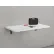 Global Industrial™ Folding Wall Mount Workbench, 48 x 24", 5/8" Plastic Laminate Top