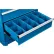 Divider Kit for 8"H Drawer of Global Industrial™ Modular Drawer Cabinet 36"W x 24"D, Blue