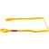 Global Industrial™Poly Web Sling, Light Duty, Eye&Eye 10Ft L x 2In W-2400/1900/4800 Lbs Cap