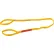 Global Industrial™Poly Web Sling, Light Duty, Eye&Eye 6 Ft L x 1 In W, 1200/950/2400 Lbs Cap