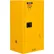 Global Industrial⢠Flammable Cabinet, Self Close Single Door, 16 Gallon, 23"Wx18"Dx44"H
