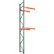 Global Industrial™ Bolted Teardrop Pallet Rack Add-On 48"W x 42"D x 192"H, 6590 lbs Shelf Cap