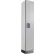 Global Industrial™ 1-Tier 1 Door Wood Locker, 12"W x 15"D x 76"H, Gray, Assembled