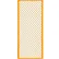 Global Industrial™ Machinery Wire Fence Partition Panel, 2'W, Yellow
