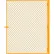 Global Industrial™ Machinery Wire Fence Partition Hinged Door, Yellow
