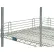 Nexel® Chrome Wire Ledge, 36"W x 4"H
