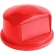 Dome Lid For 44 Gallon Round Trash Container - Red